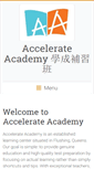 Mobile Screenshot of accelerateacademyny.com